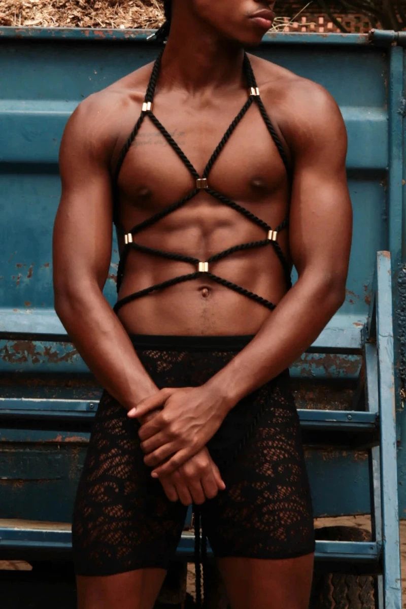 Rolling Shi Body Harness - Black - Image 5