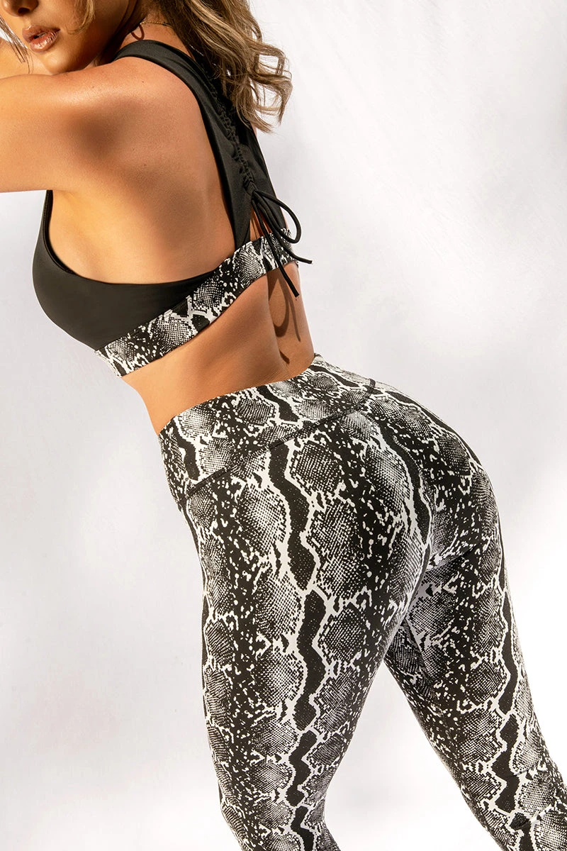 CXIX Gecko Grip Leggings - Black Mamba - Image 3