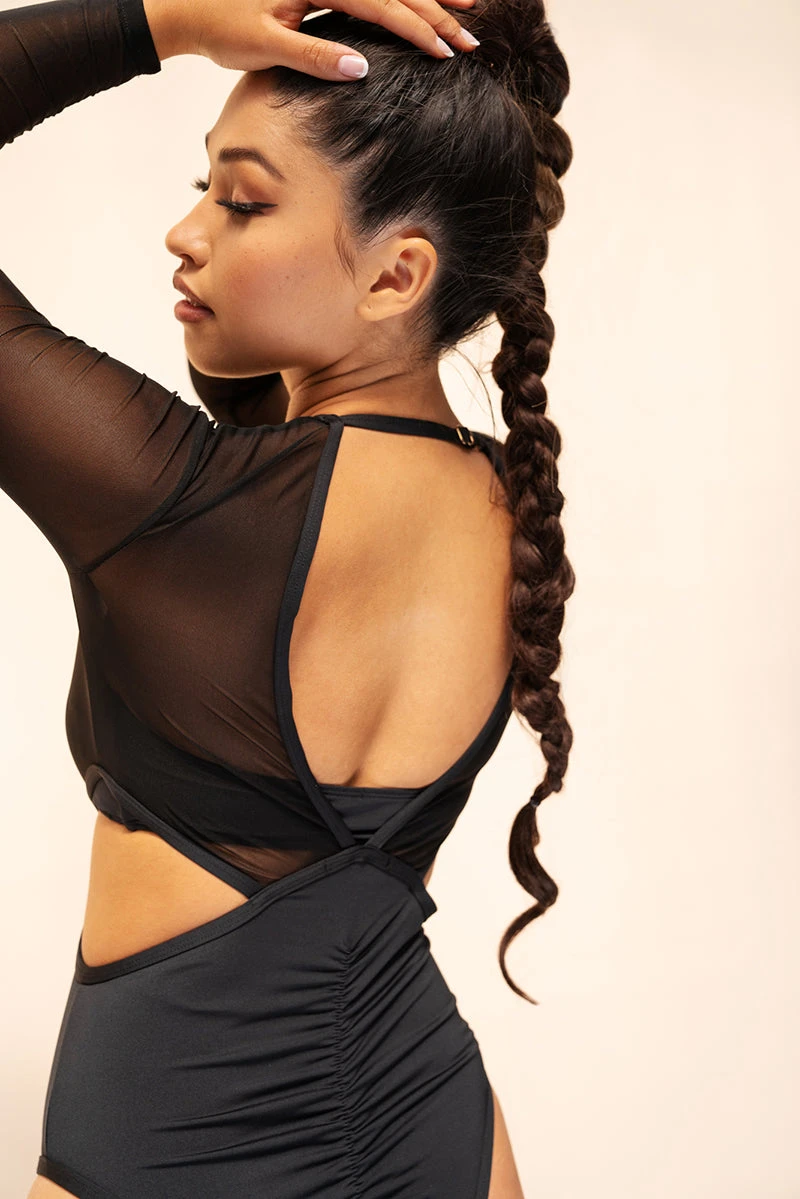 Lunalae Diana Bodysuit - Recycled Black - Image 8