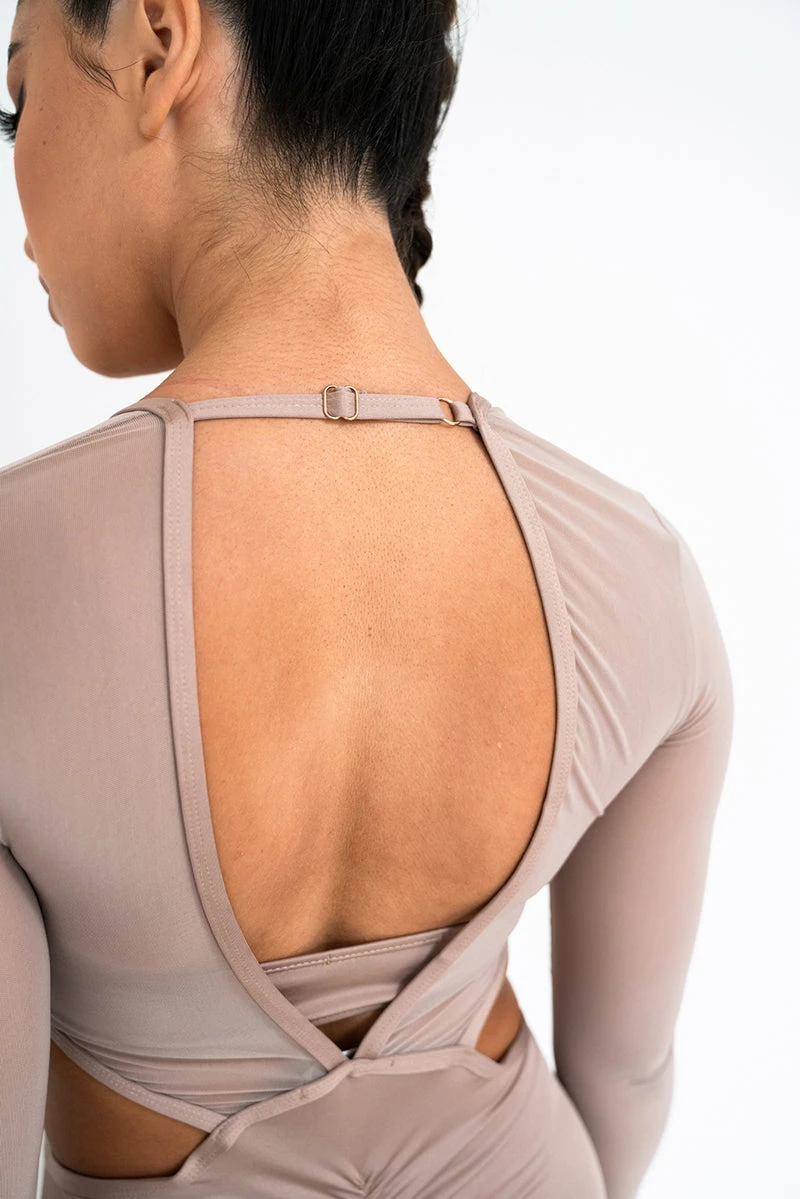 Lunalae Diana Bodysuit - Recycled Mocha - Image 5