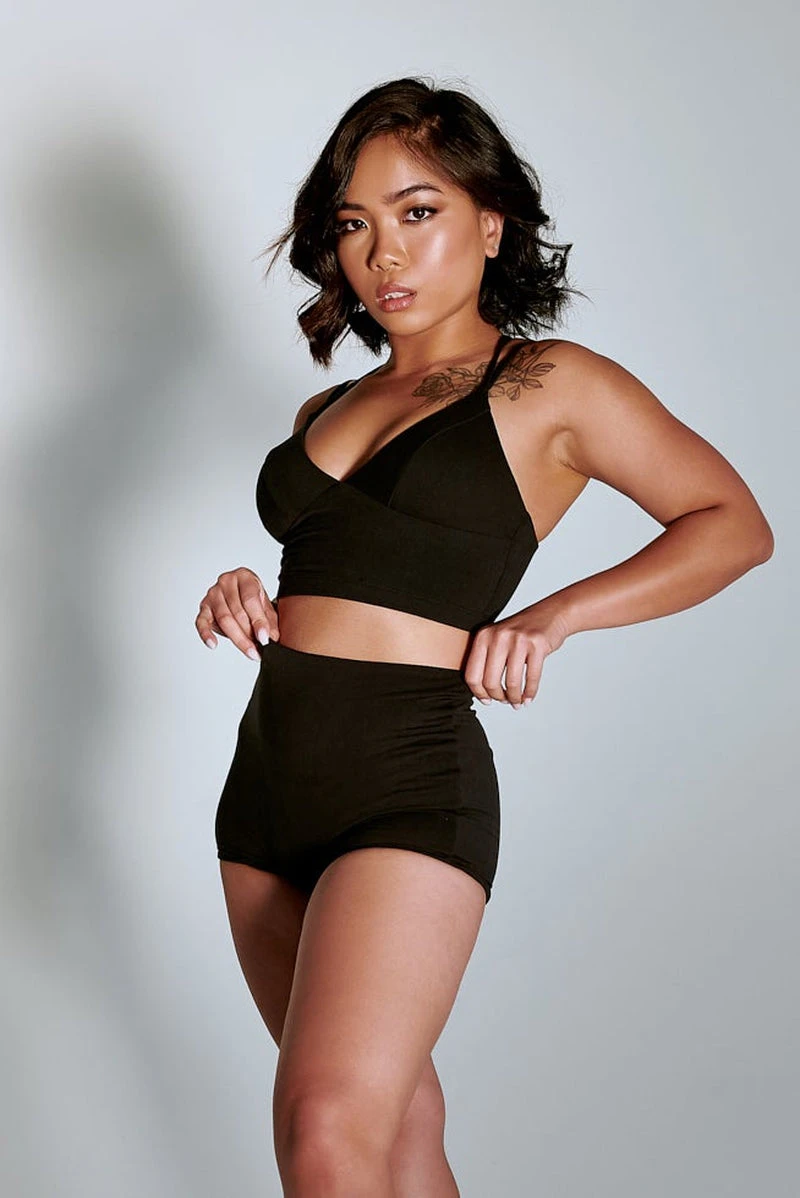 CXIX LuxLounge Booty Shorts - Black - Image 5