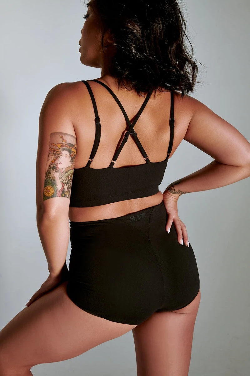 CXIX LuxLounge Booty Shorts - Black - Image 2