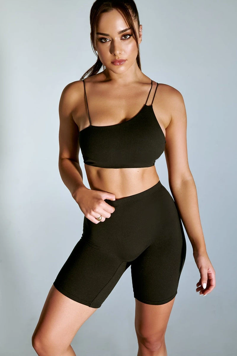 CXIX LuxLounge Biker Shorts - Black