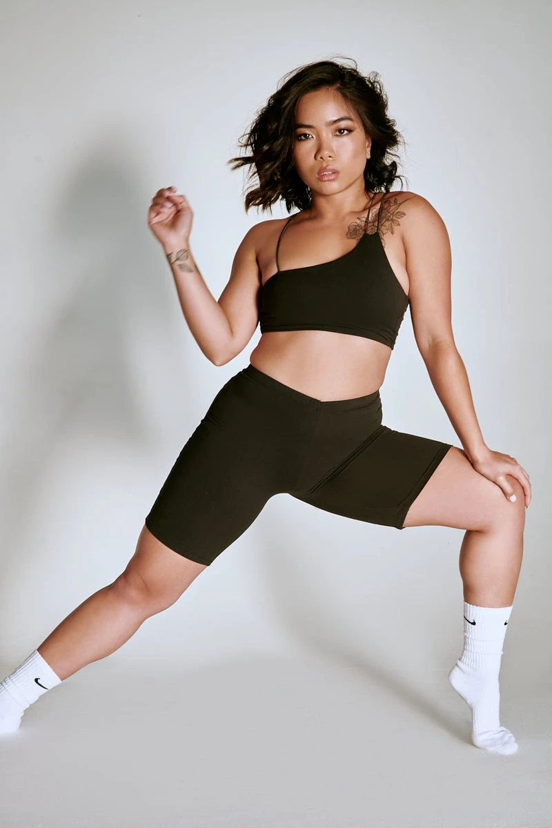 CXIX LuxLounge Biker Shorts - Black - Image 4