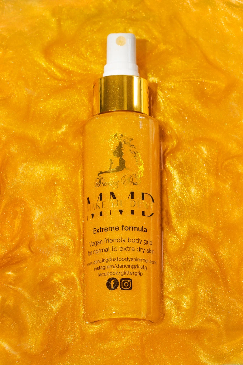 Dancing Dust Make Me Dewy Extreme - Gold (100ml) - Image 2