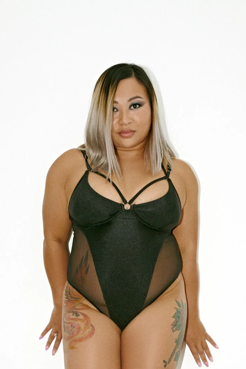 CXIX Classique Bodysuit - Black - Image 5