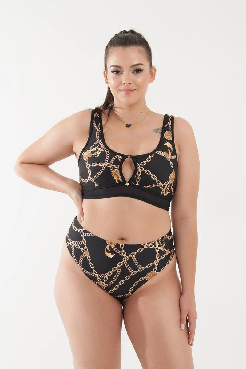 Pole Addict Mona High Leg Bottoms - Aida - Image 4