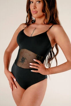 CXIX Baddies Bodysuit - Onyx