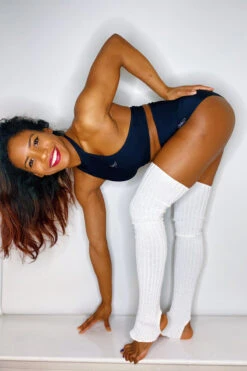 Thigh High Legwarmers - White