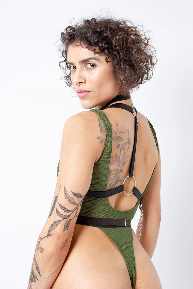 Rolling Lara Top Harness - Black - Image 3