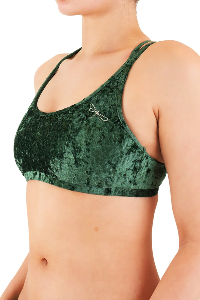 Dragonfly Nicole Top - Velvet Emerald - Image 4