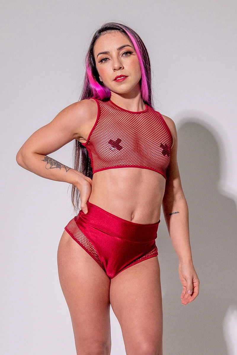 Sorte Feeling Myself Bottoms - Red - Image 3