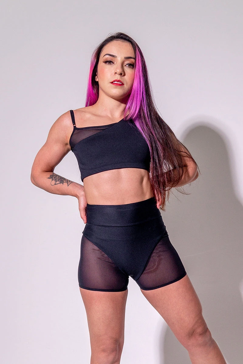 Sorte Mirage Top - Black - Image 3