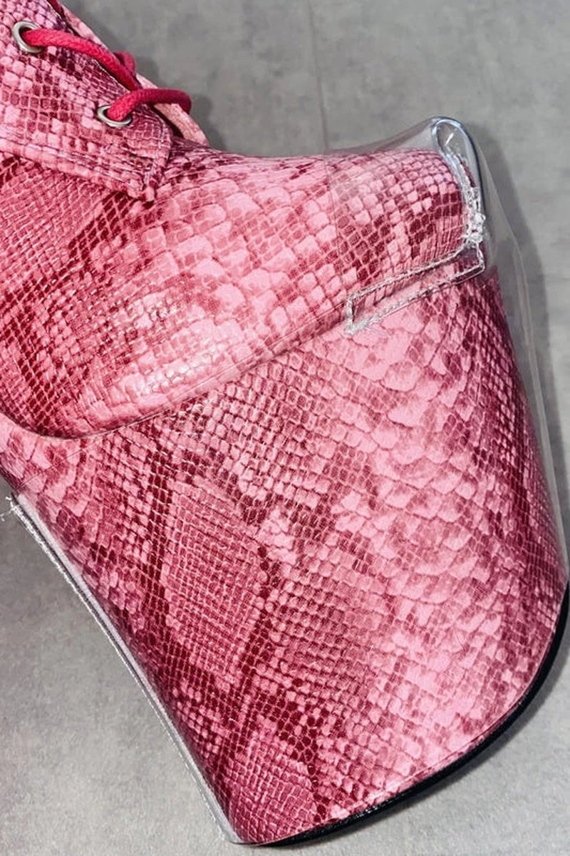 Hella Heels Classique Shoe Protector - Clear (White Back) - Image 3