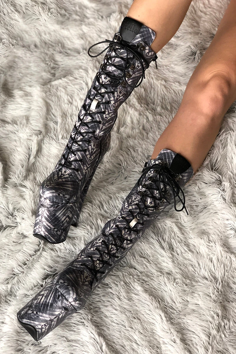 Hella Heels Cult Boots - 8inch - Image 2