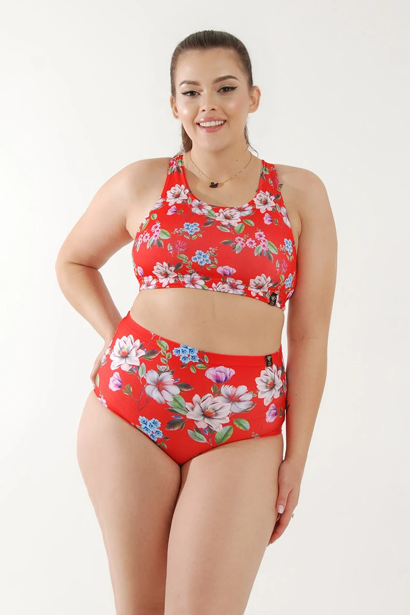 Pole Addict Openback Top - Just Blossom - Image 7