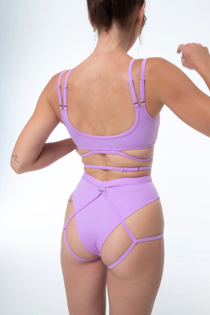 Nona Perkasa Moonflower Bottoms - Mauve - Image 5
