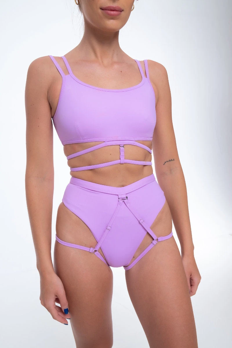 Nona Perkasa Moonflower Bottoms - Mauve - Image 4