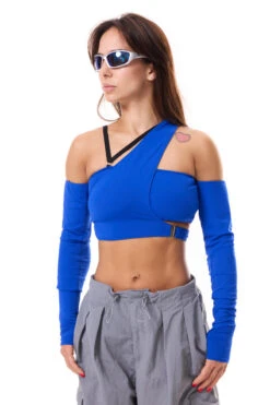 MÆD Kitana Top - Matte Electric Blue