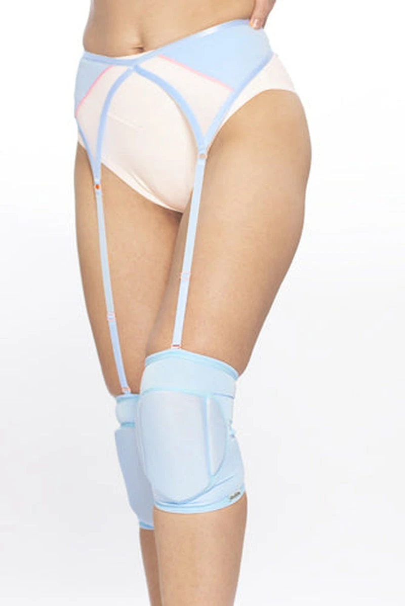 Queen Garter Belt - Sweet Blue - Image 6
