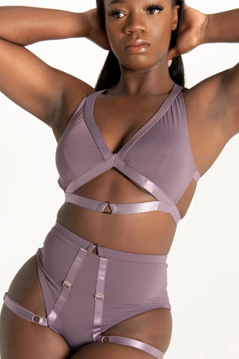 Tatiana Activewear Tokio Top - Mauve - Image 4
