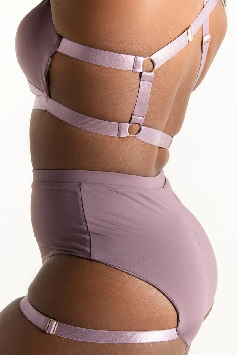 Tatiana Activewear Tokio Top - Mauve - Image 6