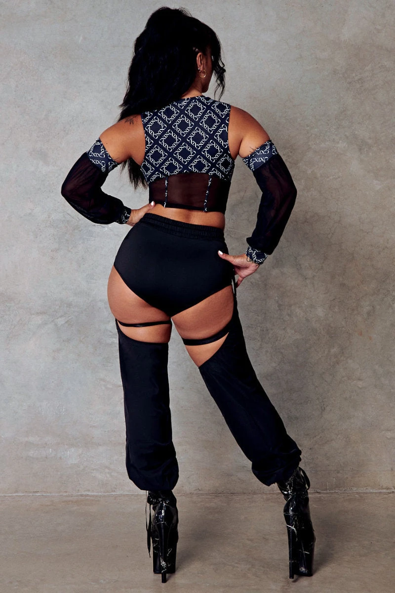 CXIX 119 Chaps - Black - Image 2