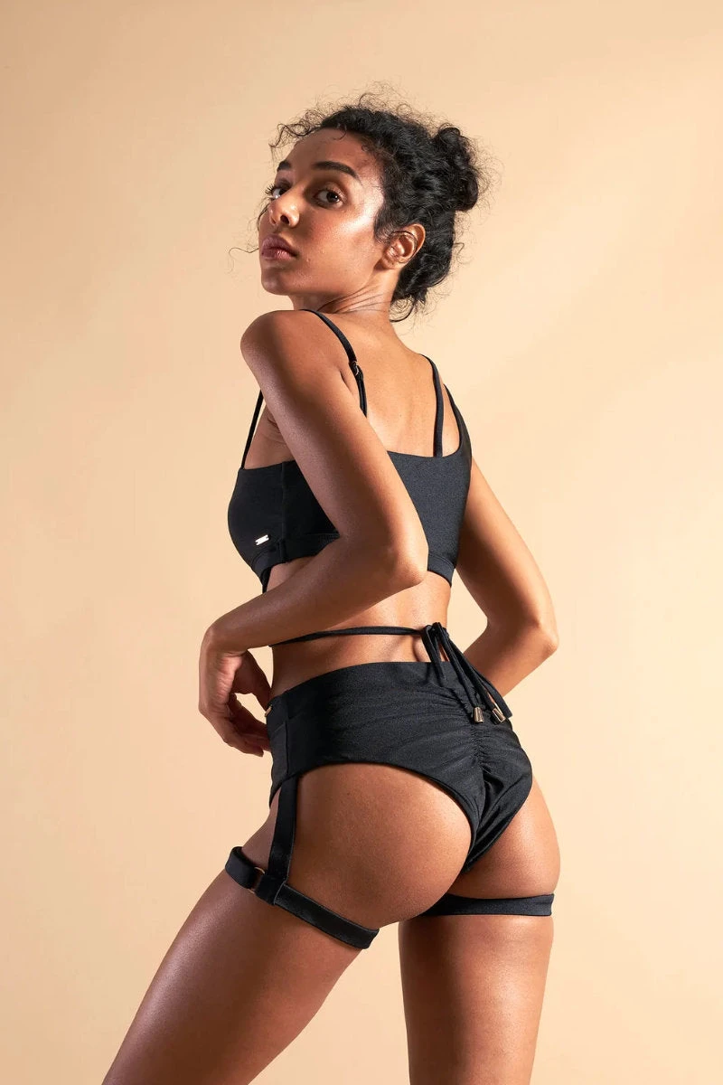 Flole Cradle Top - Black - Image 2