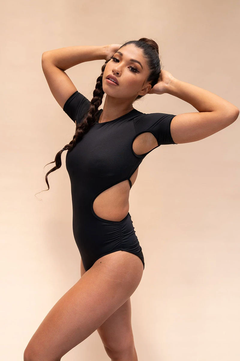 Lunalae Camlie Bodysuit - Recycled Black - Image 4