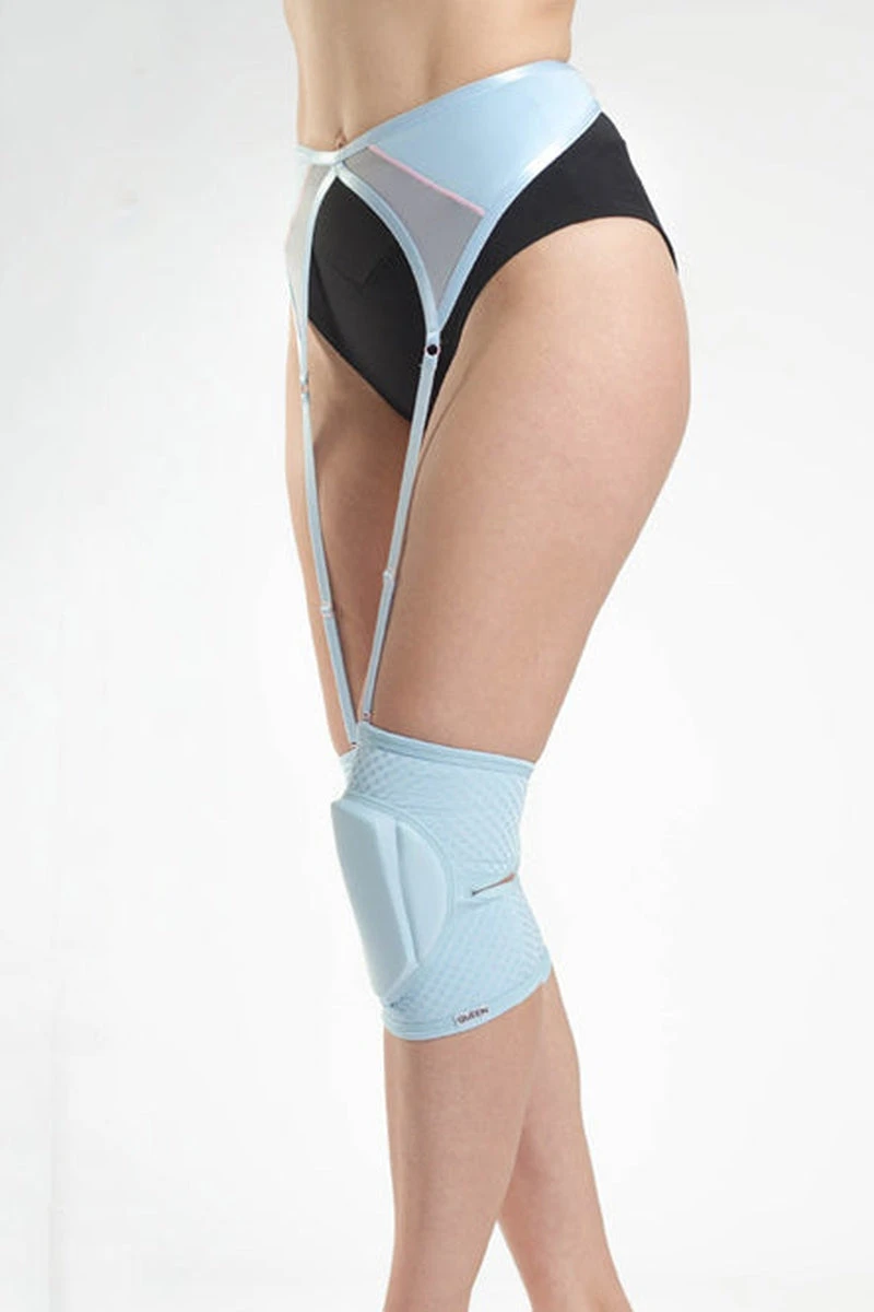 Queen Garter Belt - Sweet Blue - Image 4