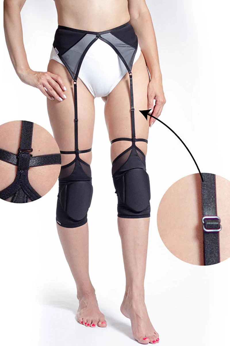 Queen Garter Belt - Sweet Black - Image 6